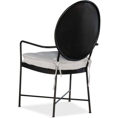 Ciao Bella Metal Arm Chair 5805-75400-89 5805 75400 89 back silo