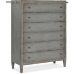 Ciao Bella Six-Drawer Chest- Speckled Gray 7 Ciao Bella Six-Drawer Chest- Speckled Gray 5805-90010-95 5805 90010 95 open silo