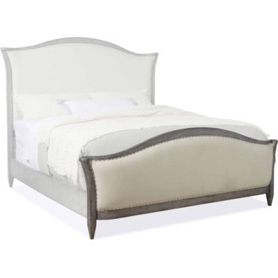 Ciao Bella Cal King Upholstered Bed- Speckled Gray 5805-90860-96 5805 90852 96