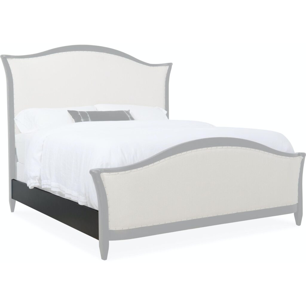 Ciao Bella Queen Upholstered Bed- Black - Image 10