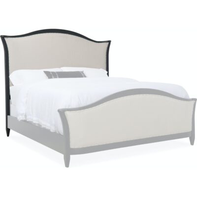 Ciao Bella Queen Upholstered Bed- Black 5805-90850-99 5805 90867 99