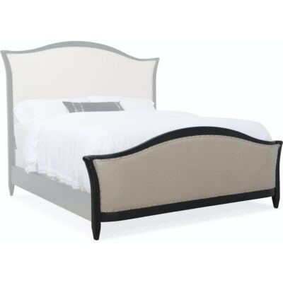 Ciao Bella Queen Upholstered Bed- Black 5805-90850-99 5805 90868 99