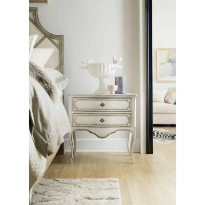 Sanctuary Coco En Blanc Nightstand 5865-90116-02 5865 90116 02 room