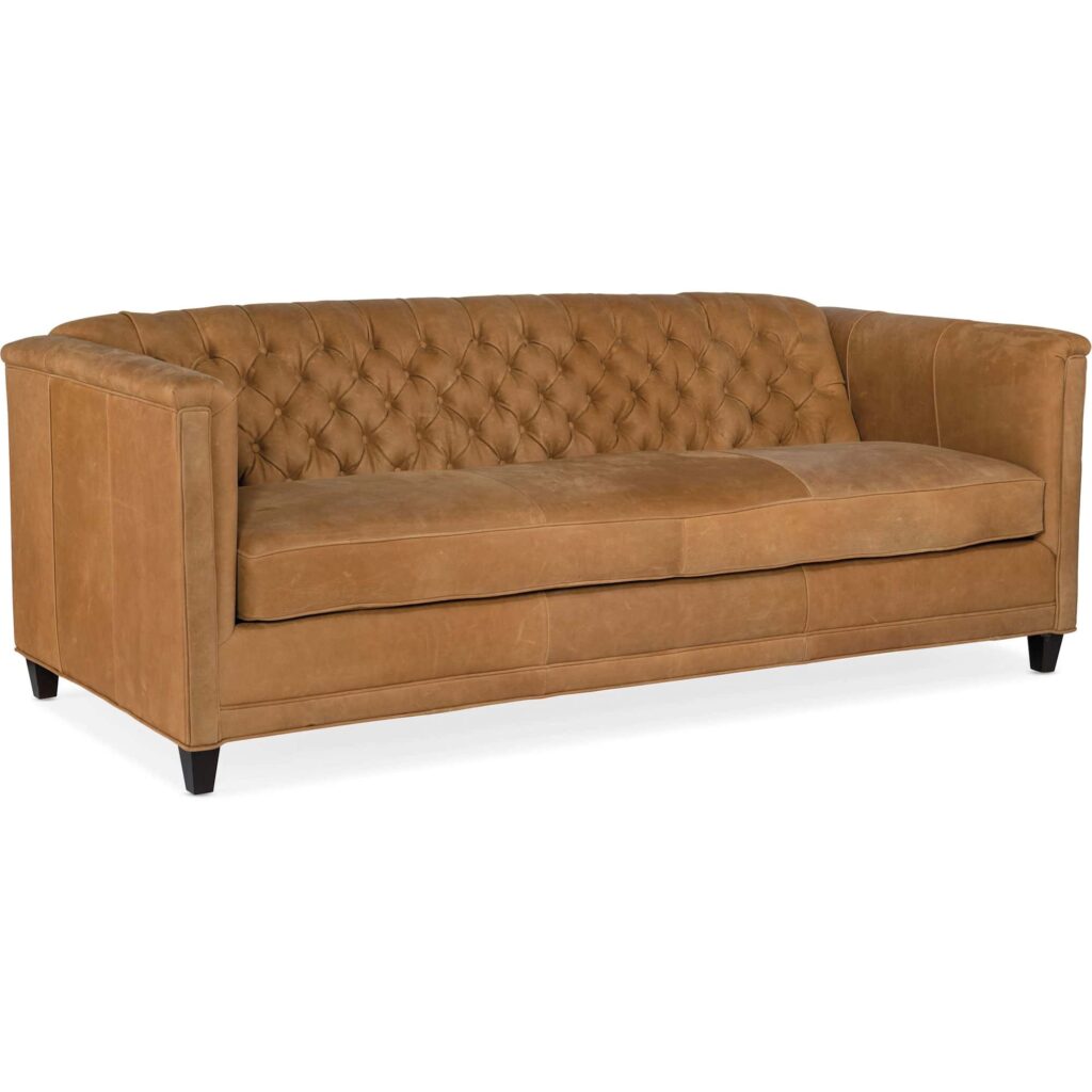 Jaden Stationary Tufted Sofa 8-Way Tie (Single Bench)