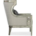 Sanctuary 2 Debutant Wingback Chair 8 Sanctuary 2 Debutant Wingback Chair GCSR2763 5875 52005 95 side silo