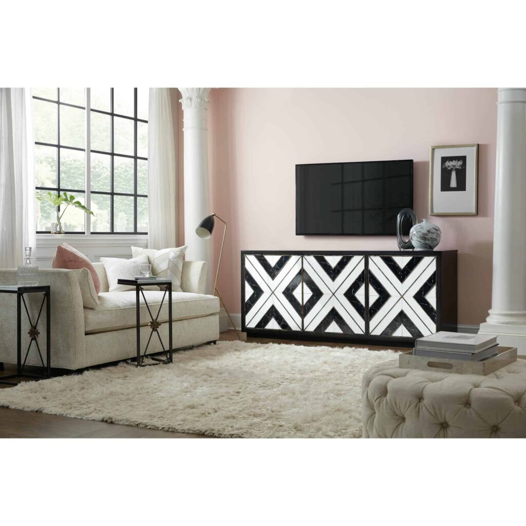 Sanctuary Noir Et Blanc Entertainment Console - Image 4