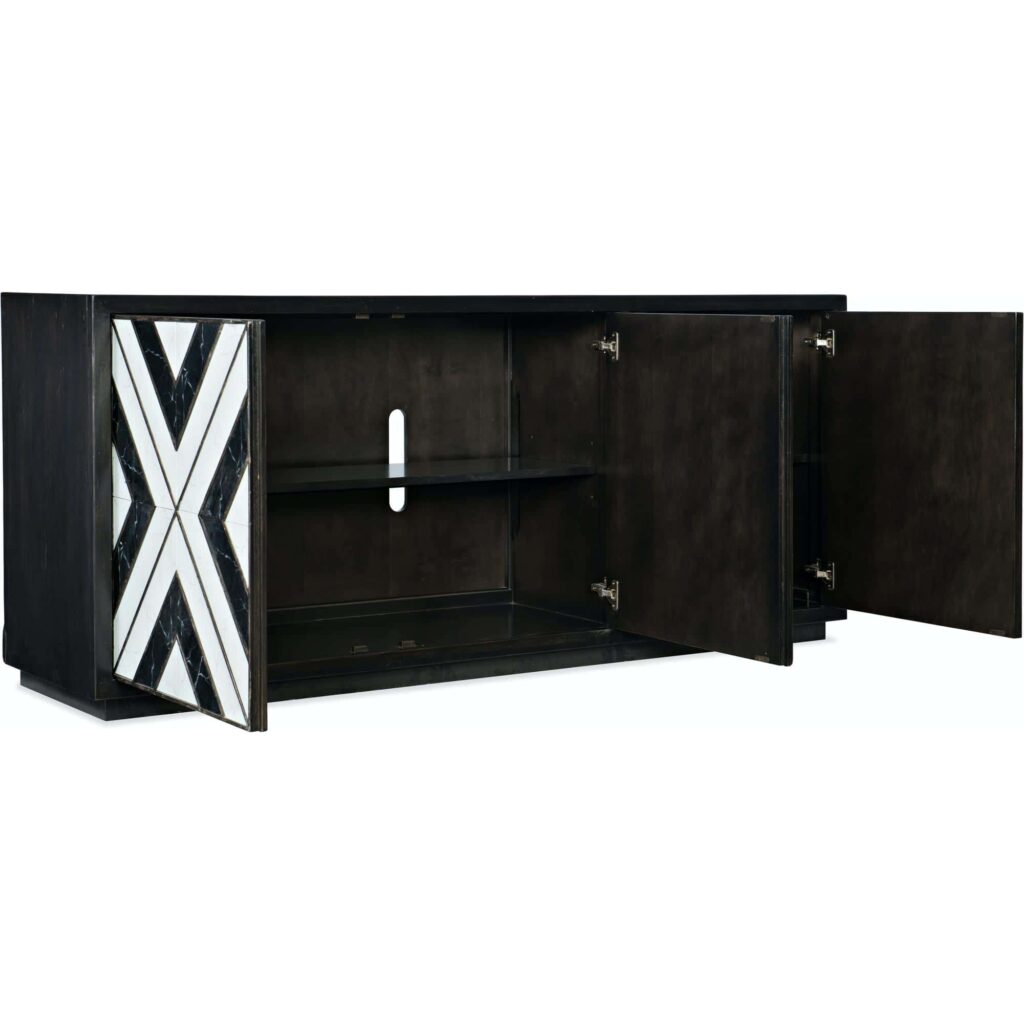 Sanctuary Noir Et Blanc Entertainment Console - Image 2