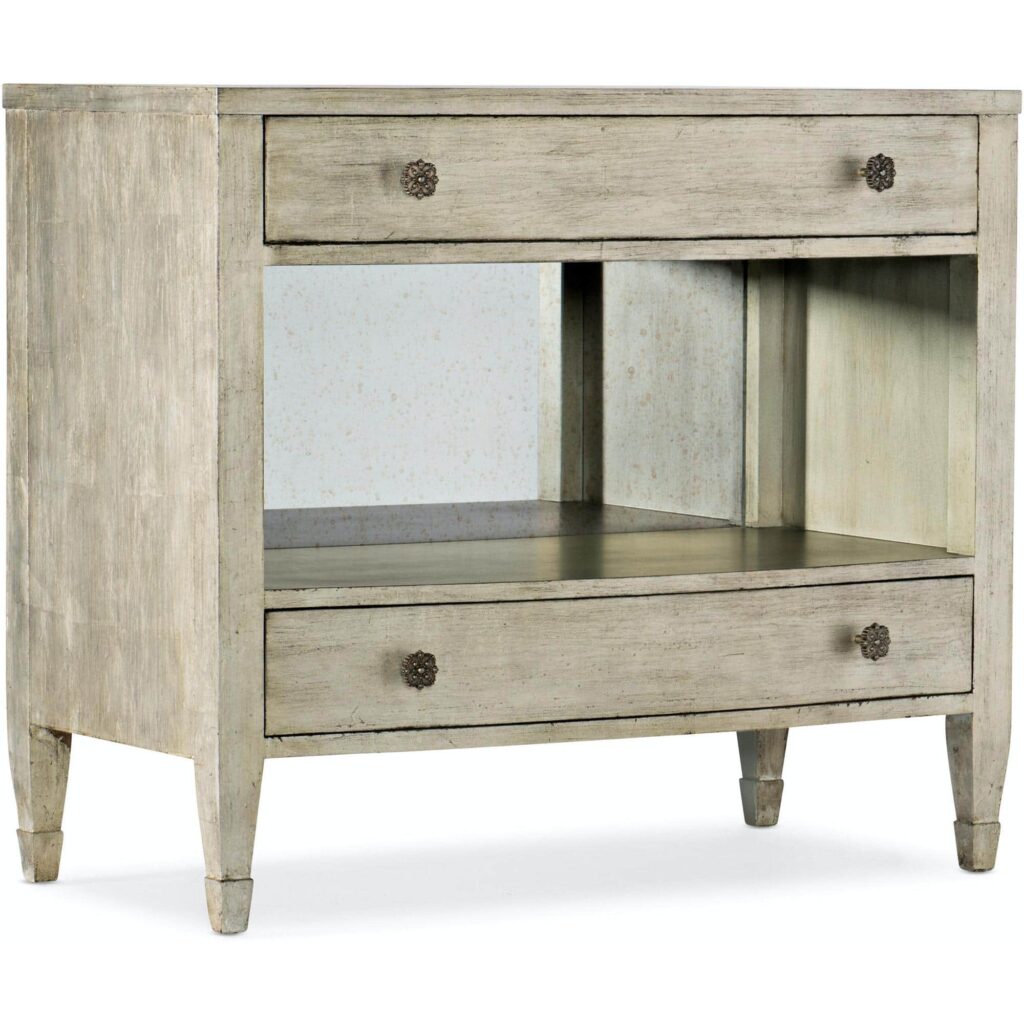 Sanctuary Gemme Two Drawer Nightstand