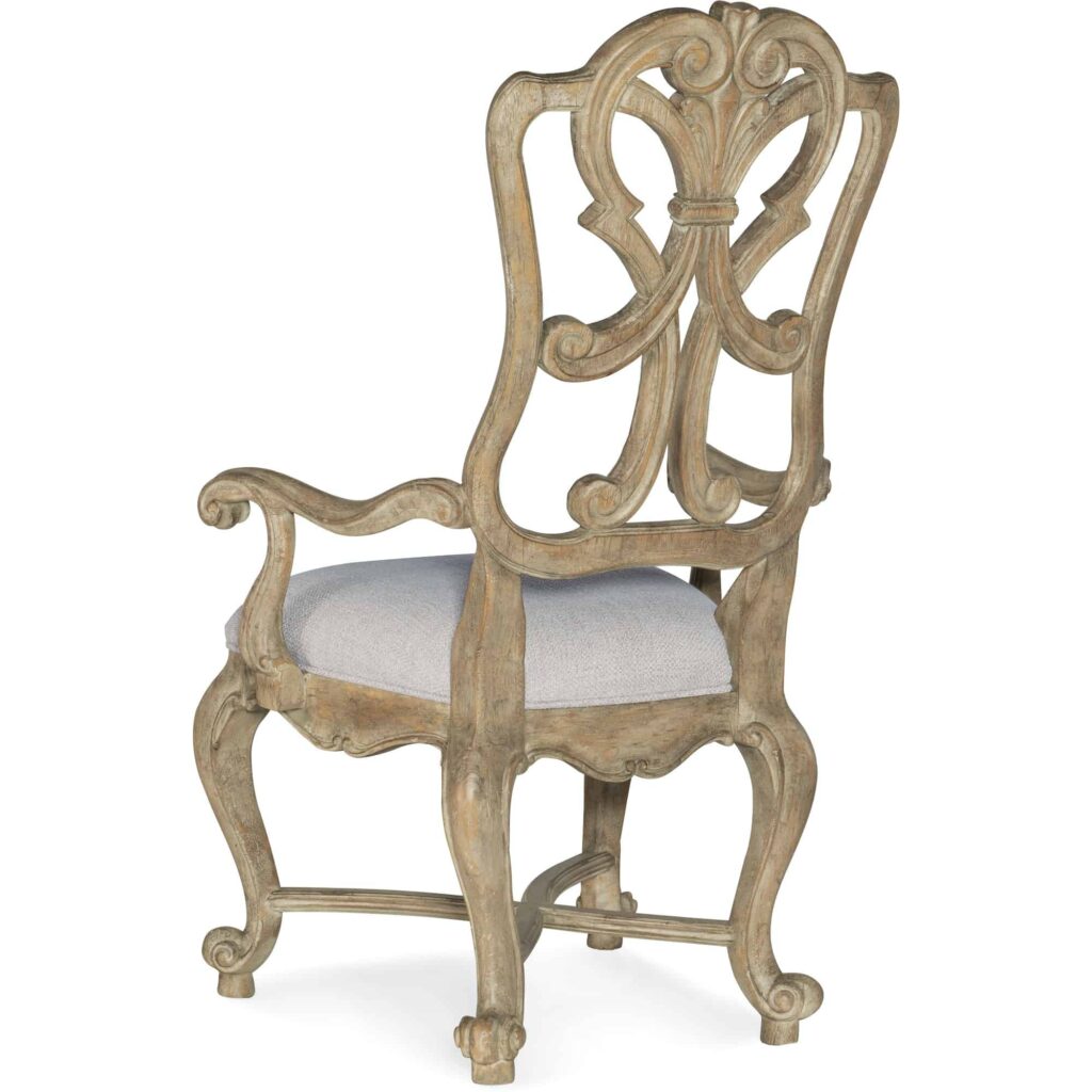 Castella Wood Back Arm Chair - Image 2