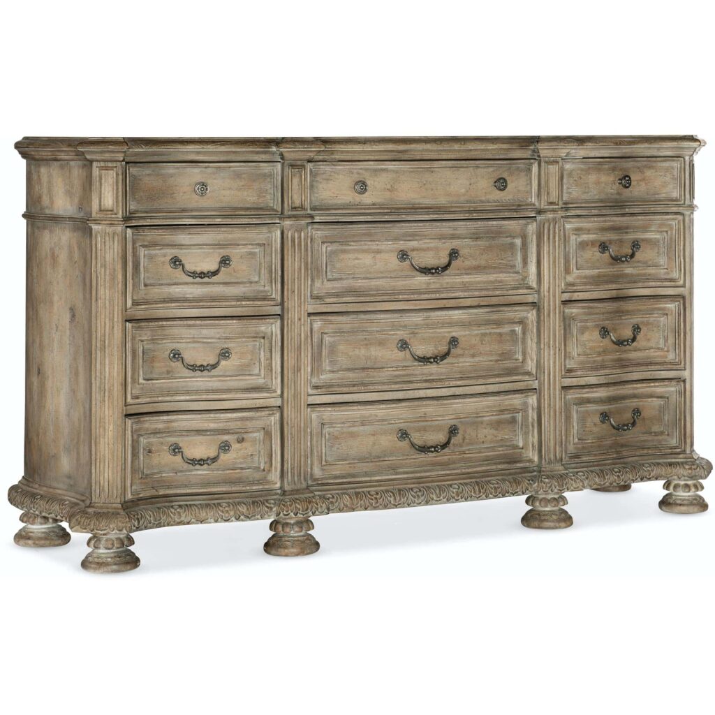 Castella Twelve Drawer Dresser