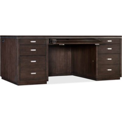 House Blend Executive Desk 5892-10562-85 5892 10562 85 open silo