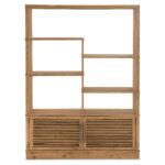 Cashiers Bookcase 5898-10446-80 5898 10446 80 straight silo