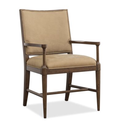 Cashiers Arm Leather Chair