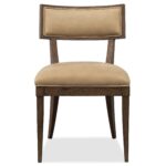 Cashiers Klismos Leather Chair 6 Cashiers Klismos Leather Chair 5898-75410-008-85 5898 75410 008 85 straight silo 1