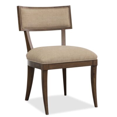 Cashiers Klismos Fabric Chair