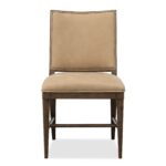 Cashiers Dining Side Leather Chair 6 Cashiers Dining Side Leather Chair 5898-75411-008-85 5898 75411 008 85 straight silo 1