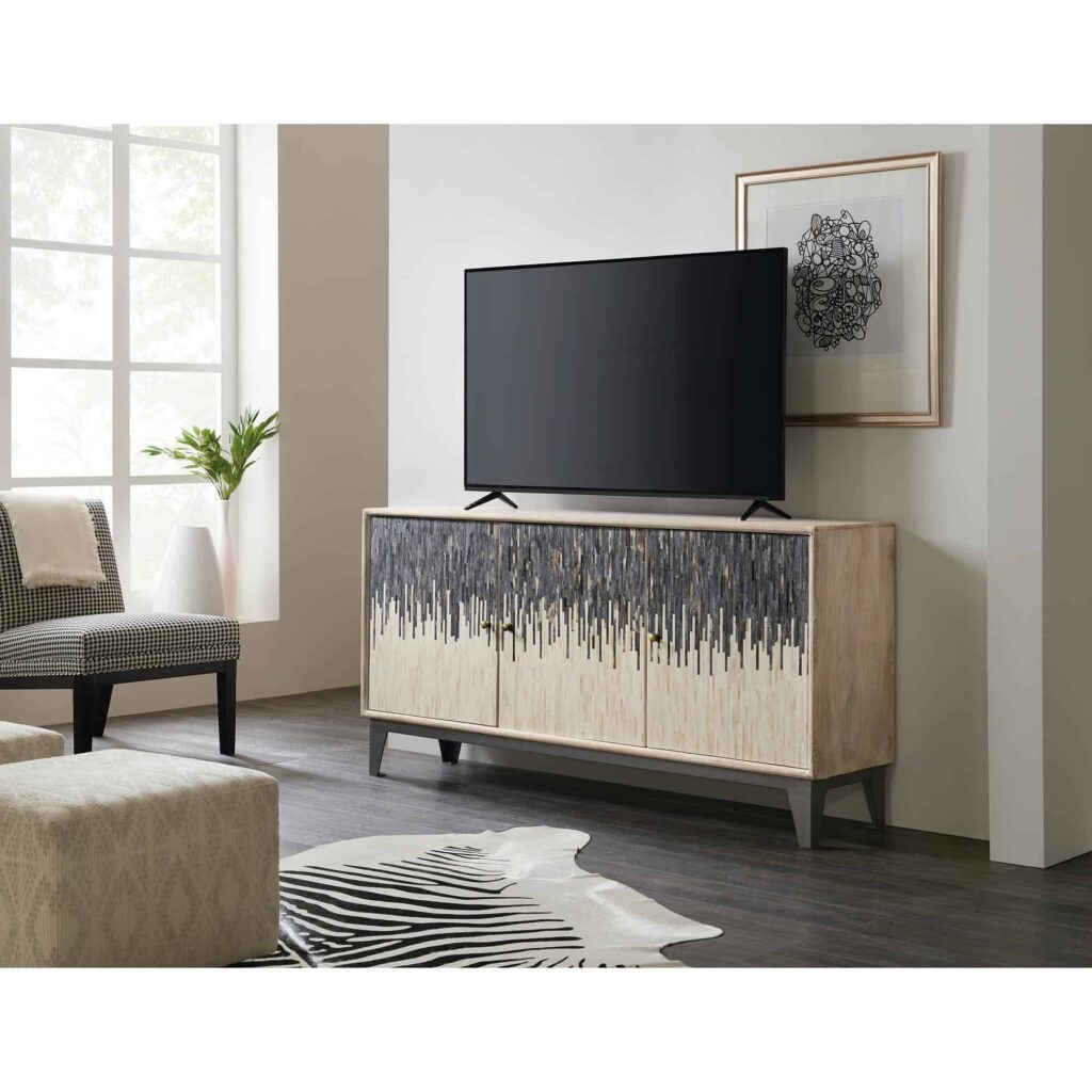 5936-55 Solid Wood TV Stand for TVs up to 70" - Image 4