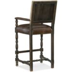 Comfort Barstool 4 Comfort Barstool 5960-20360-BLK 5960 20360 blk back