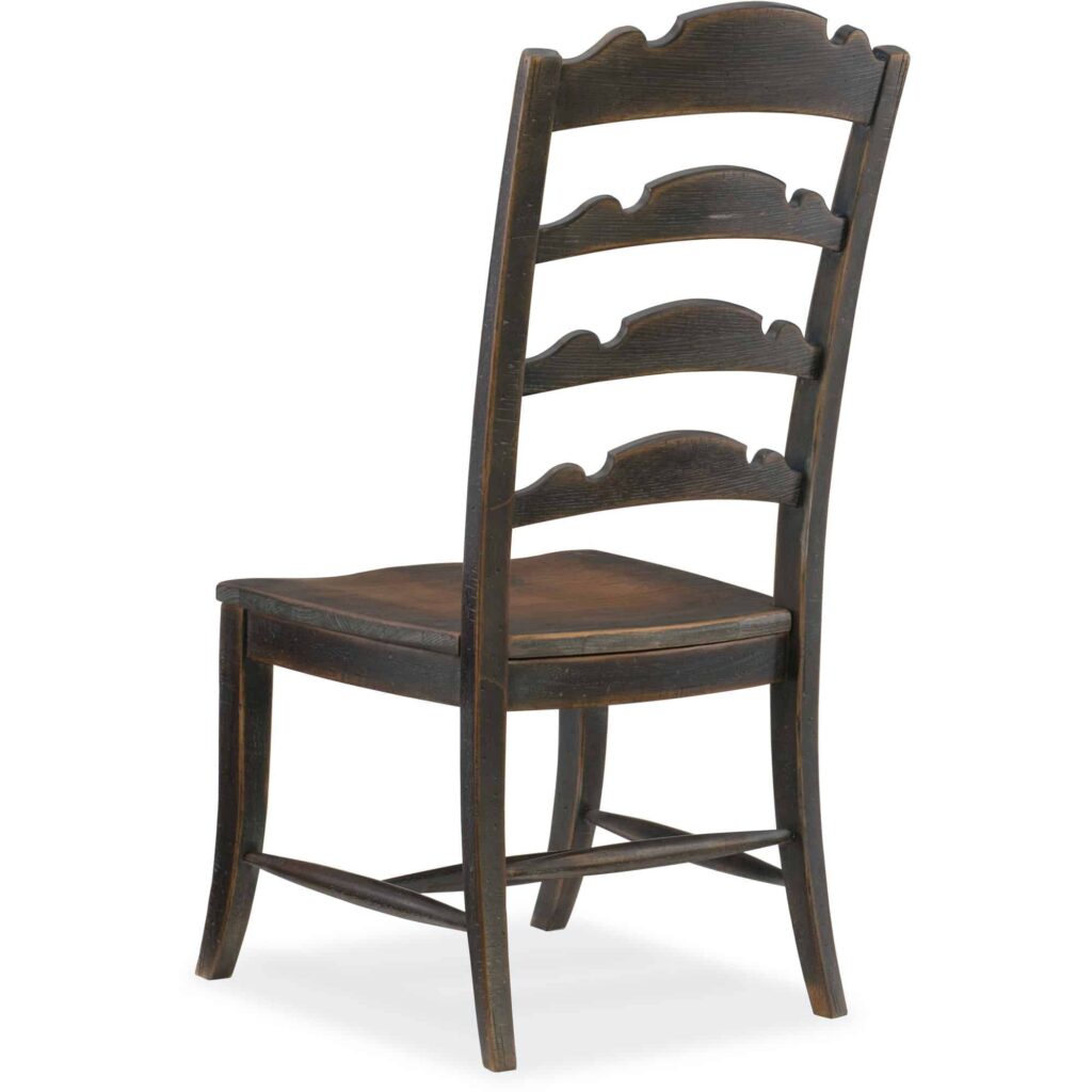 Hill Country Twin Sisters Ladderback Side Chair - Image 2