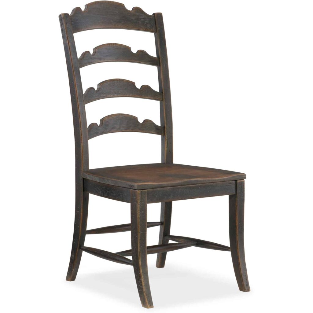 Hill Country Twin Sisters Ladderback Side Chair