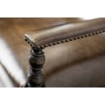 Hill Country Comfort Upholstered Arm Chair 14 Hill Country Comfort Upholstered Arm Chair 5960-75400-BLK 5960 75400 blk detail