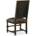 Hill Country Comfort Upholstered Dining Chair 8 Hill Country Comfort Upholstered Dining Chair HKR12814 5960 75410 blk back