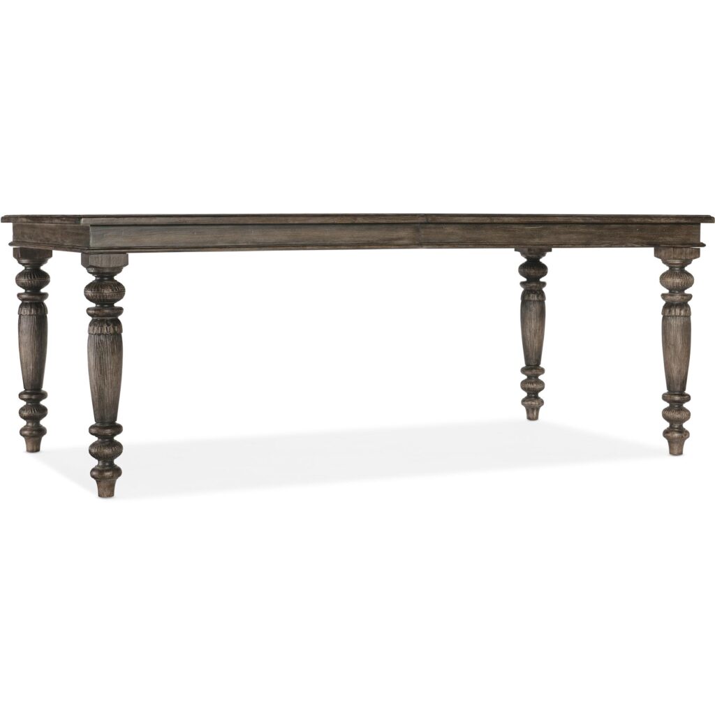 Traditions Rectangle Dining Table with Two 22-inch leaves