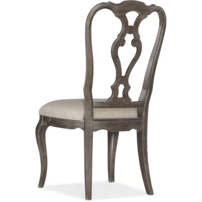 Traditions Wood Back Side Chair 5961-75410-89 5961 75410 89 back silo