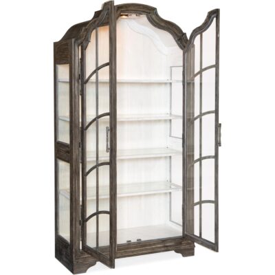 Traditions Curio Cabinet 5961-75906-89 5961 75906 89 open silo