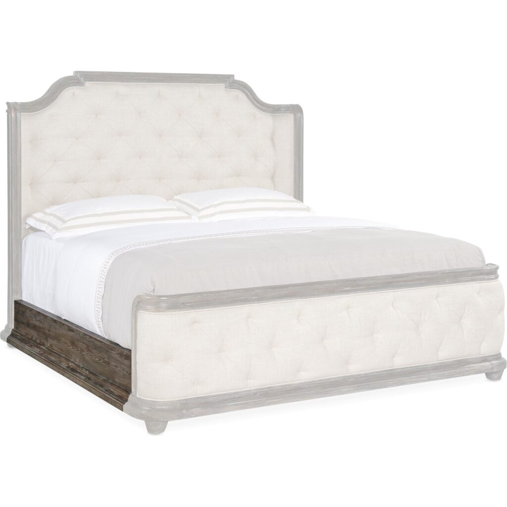 Traditions King Upholstered Panel Bed - Image 5