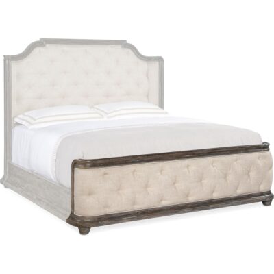 Traditions King Upholstered Panel Bed 5961-90866-89 5961 90868 89 silo