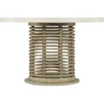 Surfrider 60in Rattan Round Dining Table 8 Surfrider 60in Rattan Round Dining Table 6015-75213-80 6015 75203b 80 silo