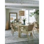 Surfrider Rectangle Dining Table w/1-18in leaf 8 Surfrider Rectangle Dining Table w/1-18in leaf 6015-75207-80 6015 75207 301 311 50004 80 room