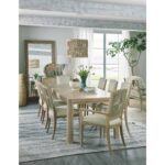 Surfrider Rectangle Dining Table w/1-18in leaf 9 Surfrider Rectangle Dining Table w/1-18in leaf 6015-75207-80 6015 75207 401 411 50004 80 room