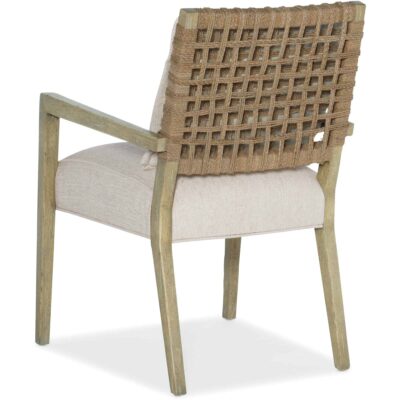 Surfrider Woven Back Arm Chair 6015-75301-80 6015 75301 80 back silo