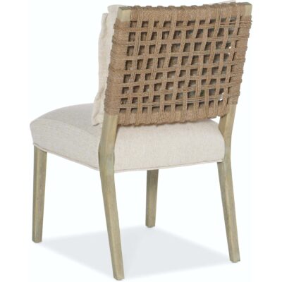 Surfrider Woven Back Side Chair 6015-75311-80 6015 75311 80 back silo