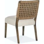 Sundance Woven Back Side Chair 4 Sundance Woven Back Side Chair 6015-75311-89 6015 75311 89 back silo