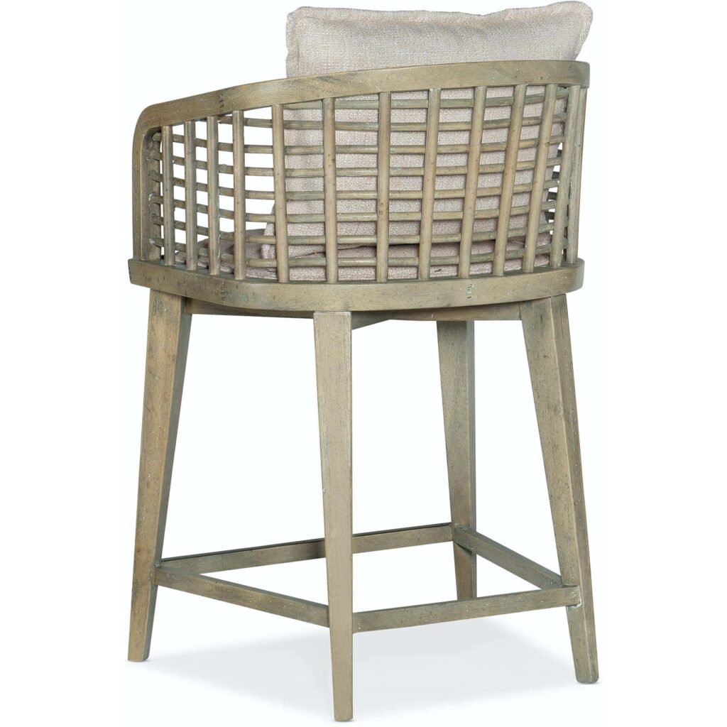 Surfrider Barrel Back Counter Stool - Image 2