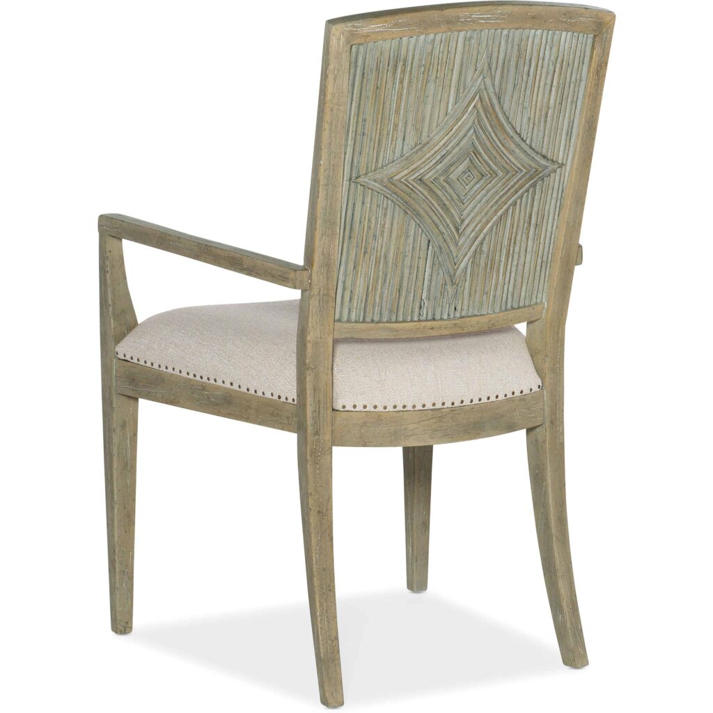 Surfrider Carved Back Arm Chair - Image 2