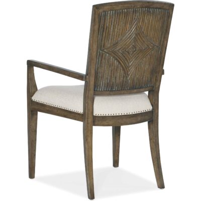 Sundance Carved Back Arm Chair 6015-75401-89 6015 75401 89 back silo