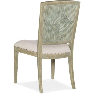 Surfrider Carved Back Side Chair 6015-75411-80 6015 75411 80 back silo