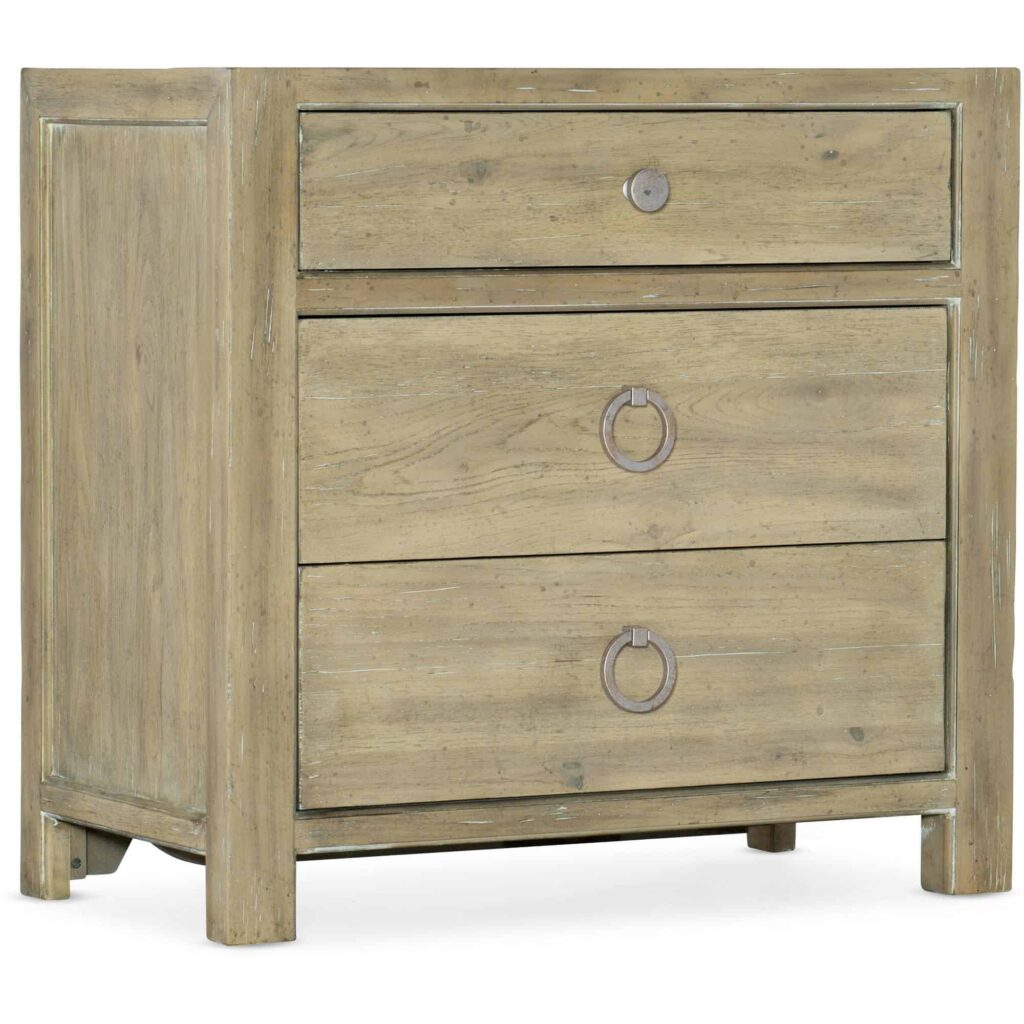 Surfrider Three-Drawer Nightstand