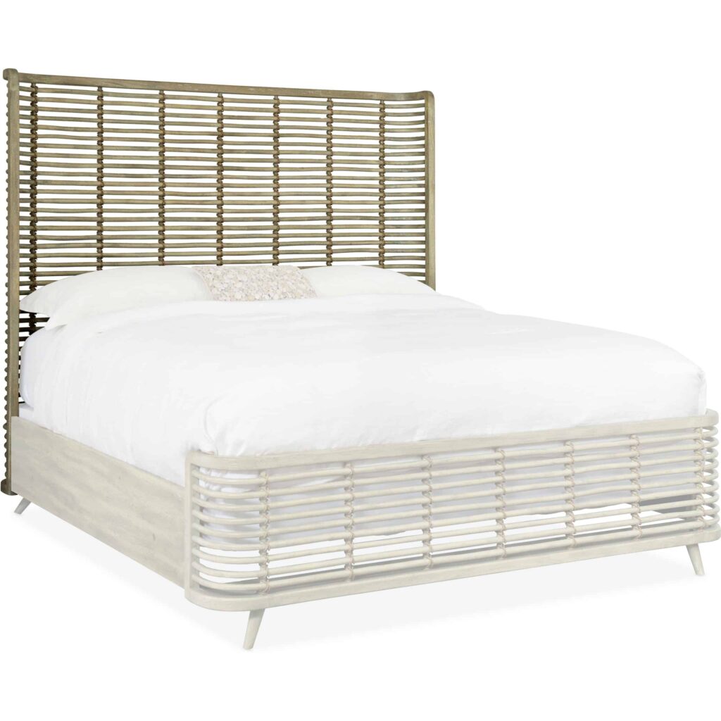 Surfrider Queen Rattan Bed - Image 4