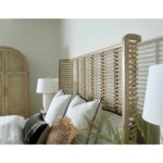Surfrider Queen Rattan Bed 7 Surfrider Queen Rattan Bed 6015-90250-80 6015 90266 80 detail