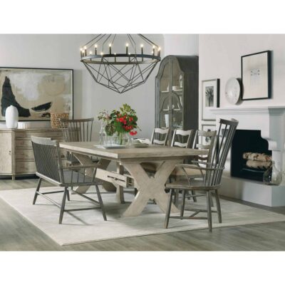 Alfresco Vittorio 80in Rectangle Dining Table w/ 2-22in Leaves 6025-75200-80 6025 75200 80 75312 95 50007 95 room