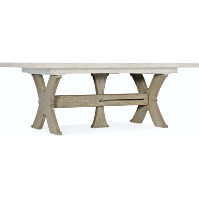 Alfresco Vittorio 80in Rectangle Dining Table w/ 2-22in Leaves 6025-75200-80 6025 75200b 80 silo