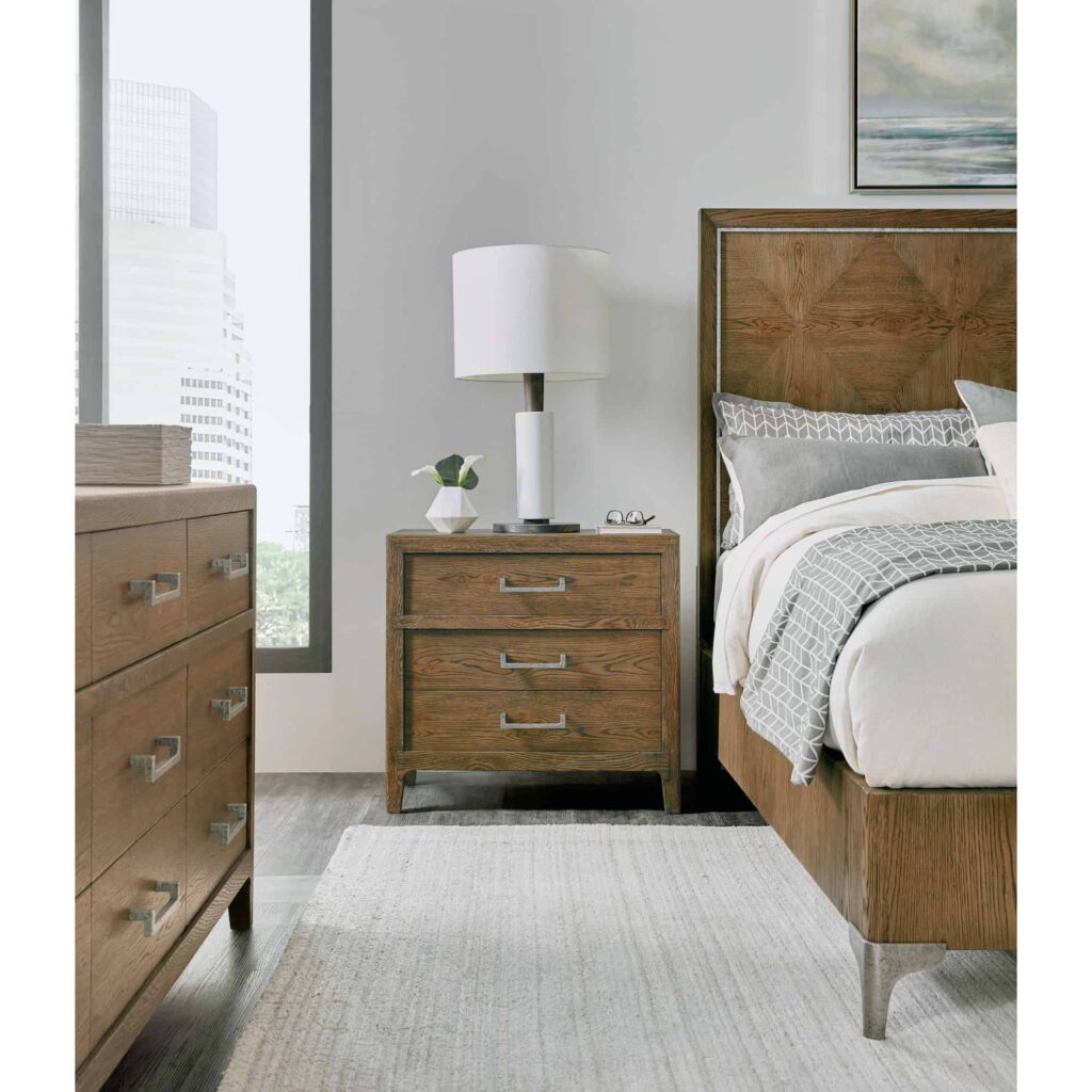 Chapman Three-Drawer Nightstand - Image 3