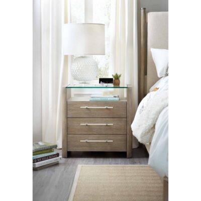 Affinity Three-Drawer Nightstand 6050-90016-GRY 6050 90016 gry room