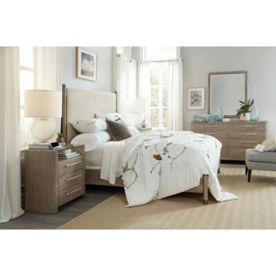 Affinity King Upholstered Bed 6050-90966-GRY 6050 90966 016 002 004 gry room