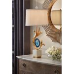 Zulli Lamp - Blue/Gold 3 Zulli Lamp - Blue/Gold 60502 60502 B